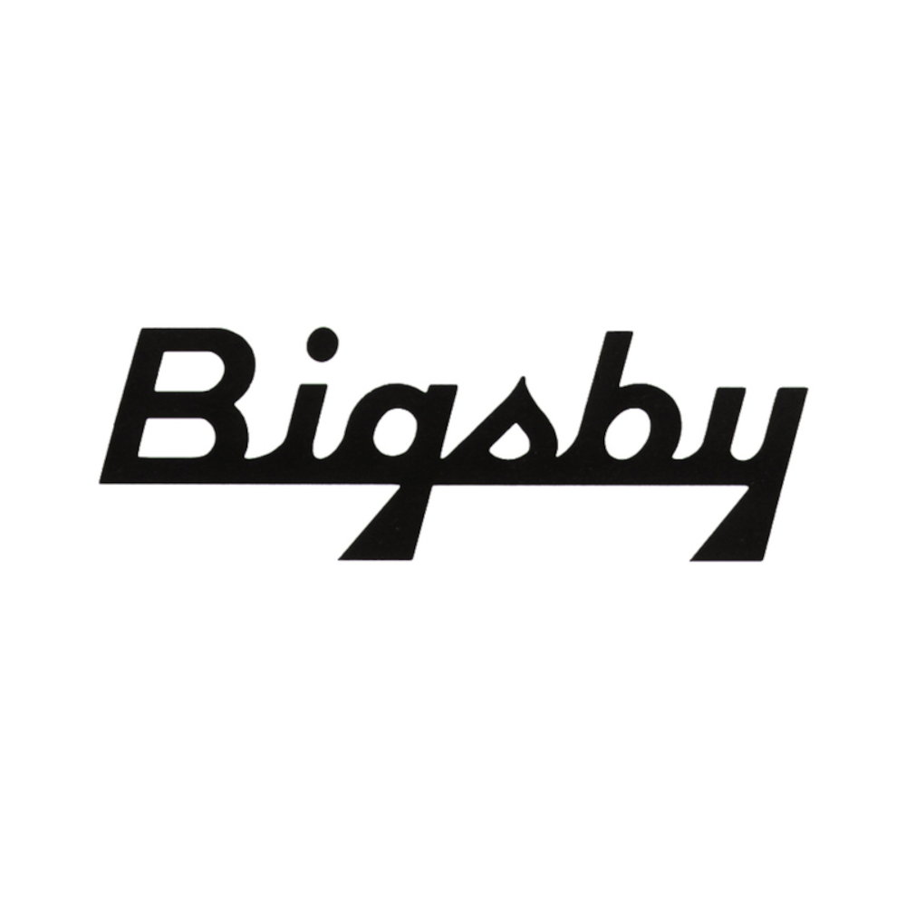 Bigsby logo – manufacturer of vintage-style guitar vibrato systems