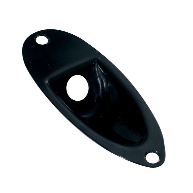 Stratocaster Jack Plate - Black