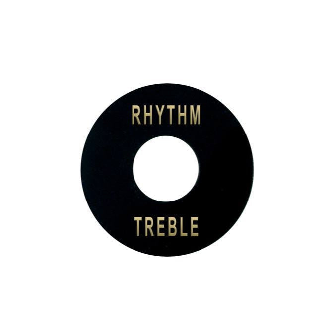 Les Paul Switch Plate Rhythm Treble - Black
