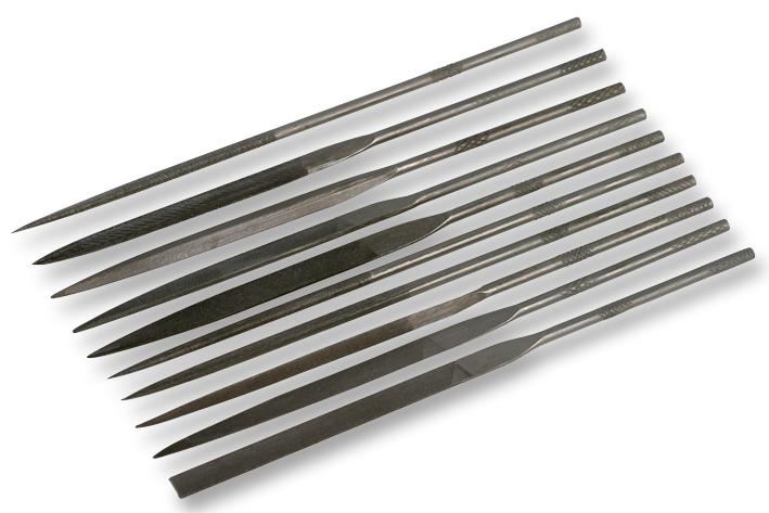 Needle Files - Set of 10