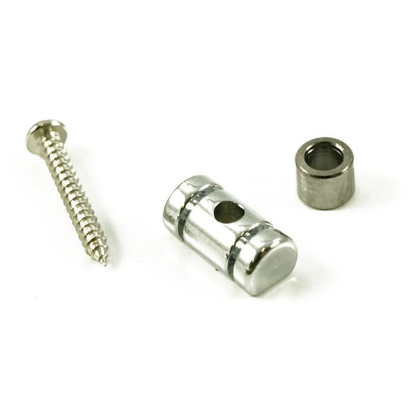 String Retainer Barrel - Chrome
