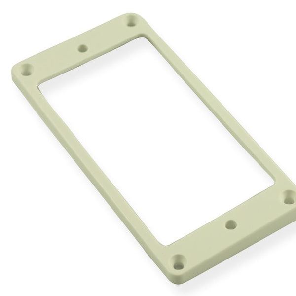 Humbucker Mouting Ring - Flat - 5-7mm - White