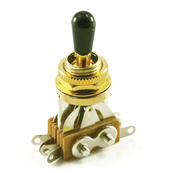 LP® TOGGLE SWITCH Gold (3 PICKUP) BLACK TIP