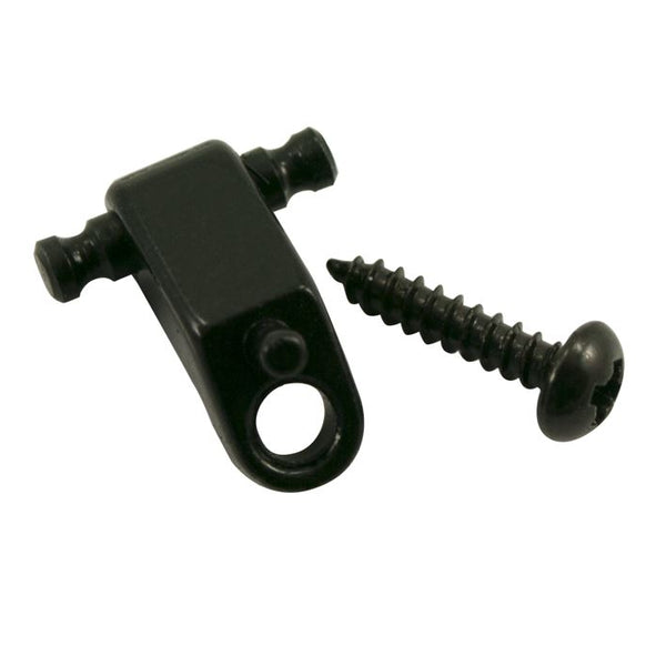 Kluson Roller String Guides - Black - Set of 2
