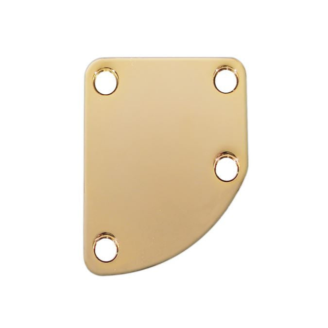 Rounded Neck Plate - Gold