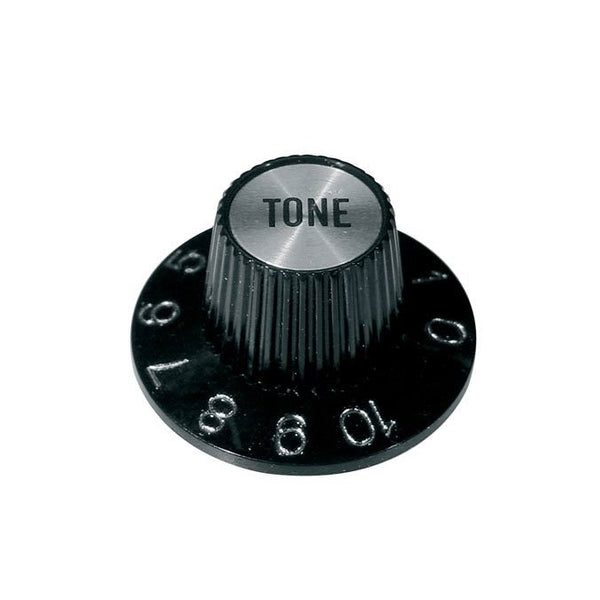 Witch Hat Knop Tone - Silver - Metric