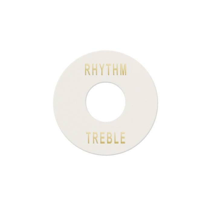 Les Paul Switch Plate Rhythm Treble - White