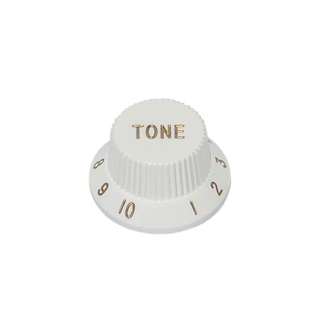 Stratocaster Knob Tone - White - Metric
