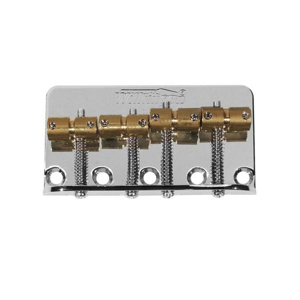 Wilkinson Bass Bridge - Chrome - Brass Saddles