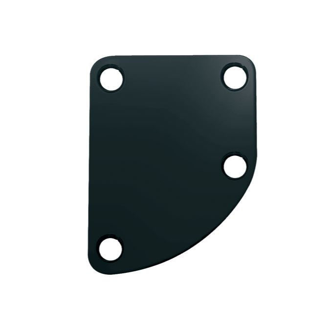 Rounded Neck Plate - Black