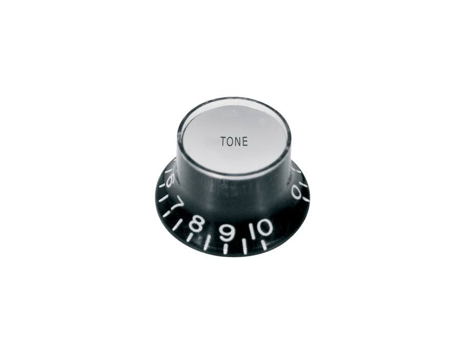 Top Hat Reflector Knob Tone - Black - Metric