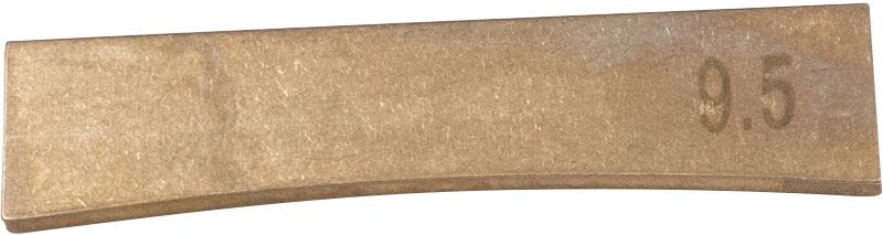 Fret Press Caul with 5 Brass Inserts