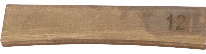 Fret Press Caul with 5 Brass Inserts