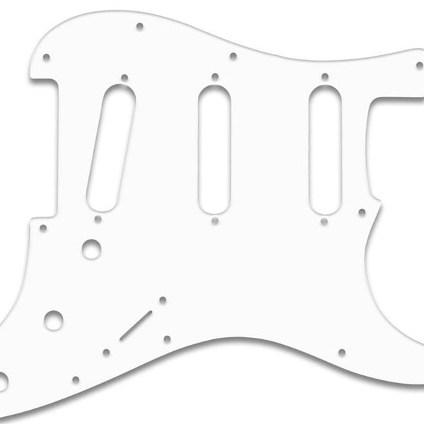 Stratocaster Pickguard SSS - White