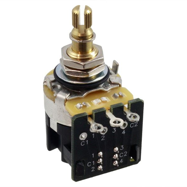 CTS Potmeter 250kOhm Logarithmic / Audio - Push Pull