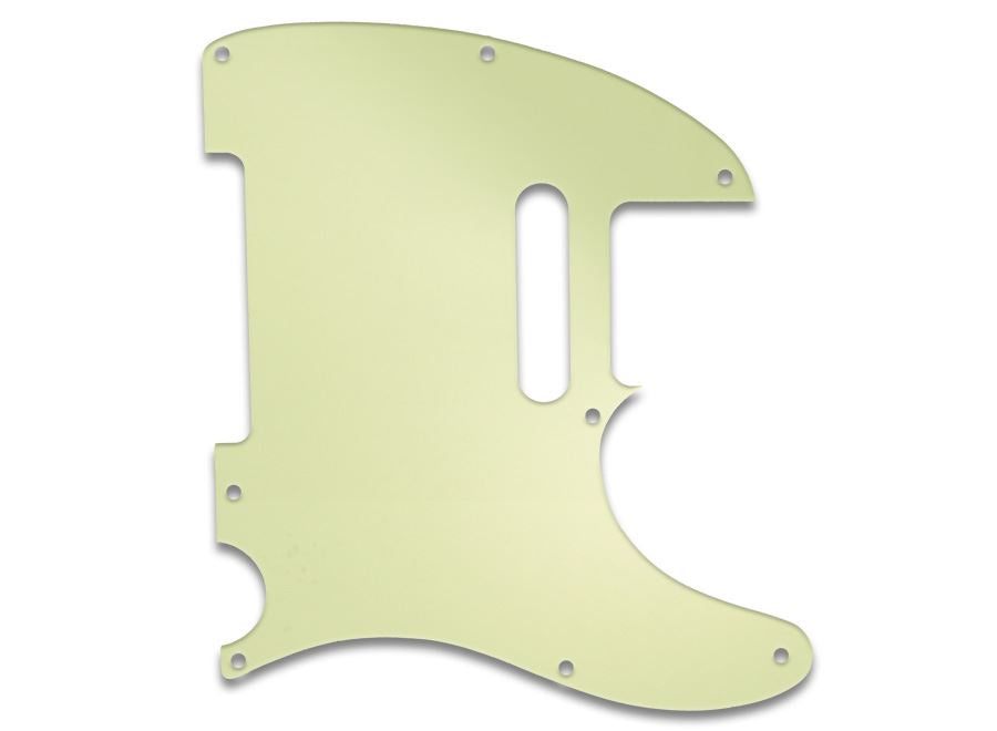 Telecaster Pickguard - Mint - Black - Mint