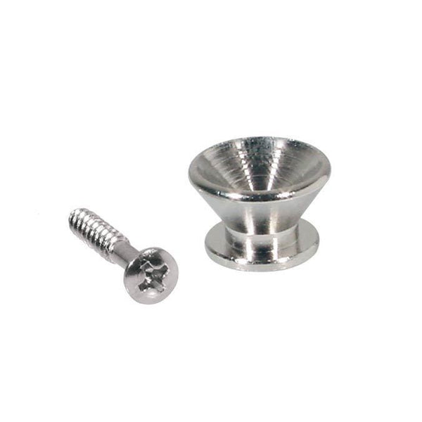 Strap Button with screw Nickel