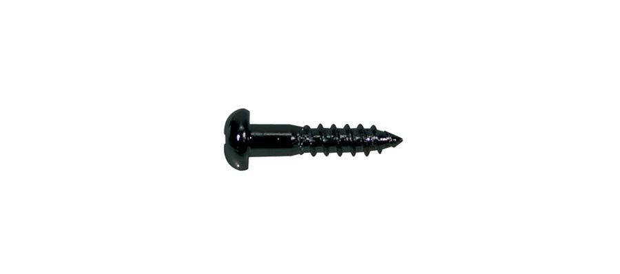 Tuner / Machinehead Screw - Black - Bag of 12