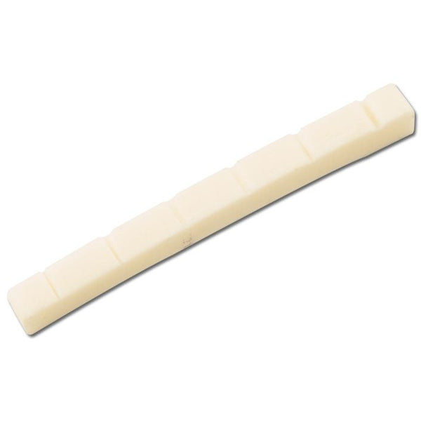 Pre-slotted Bone for Nut for Strat or Tele Flat Bottom