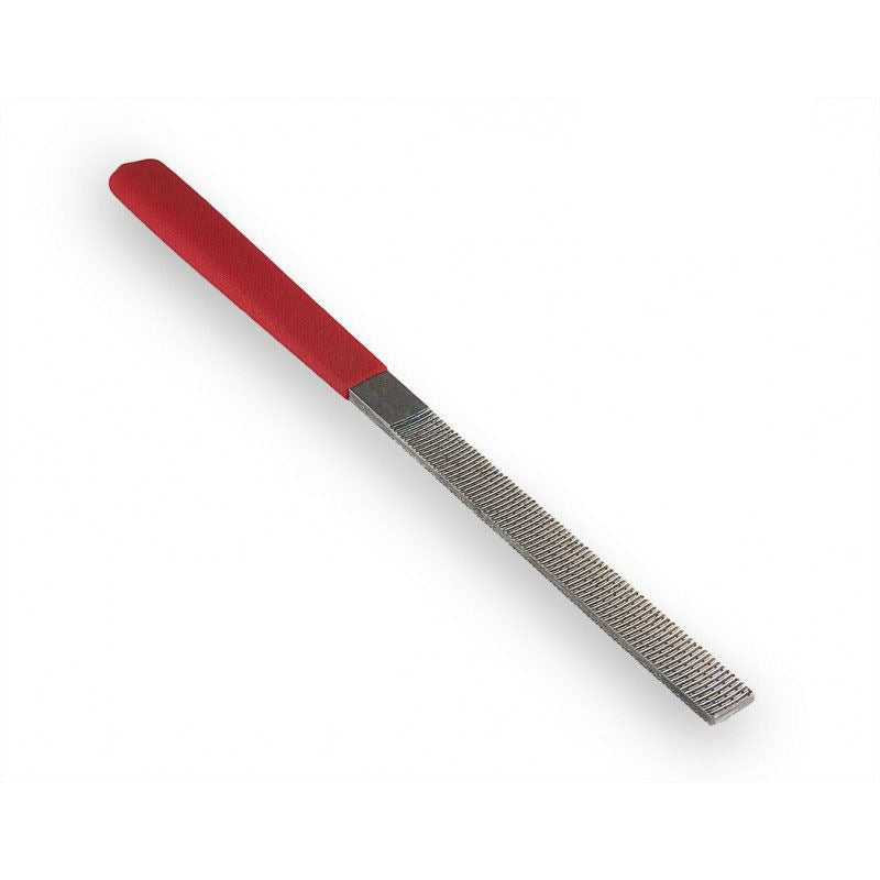 Iwasaki Wood Carving File Flat - Extra Fine with Handle