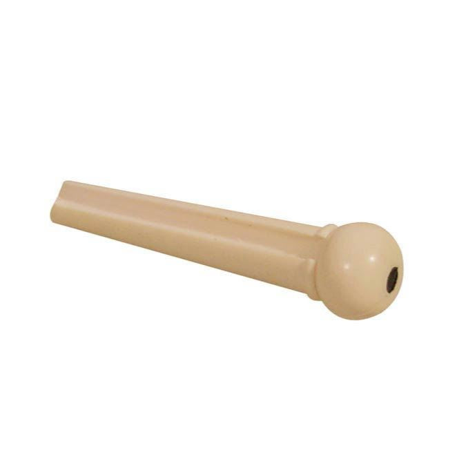 Bridge Pin Plastic Cream - Black Dot Ø 2mm - Set of 6