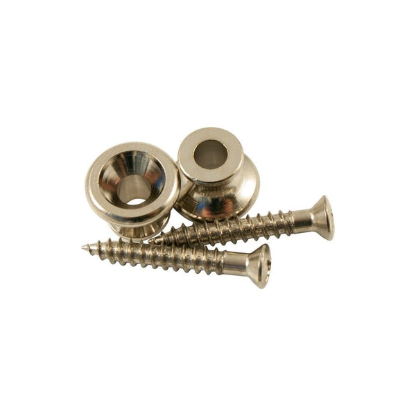 Gibson Strap Button by Kluson USA - Nickel - Set of 2