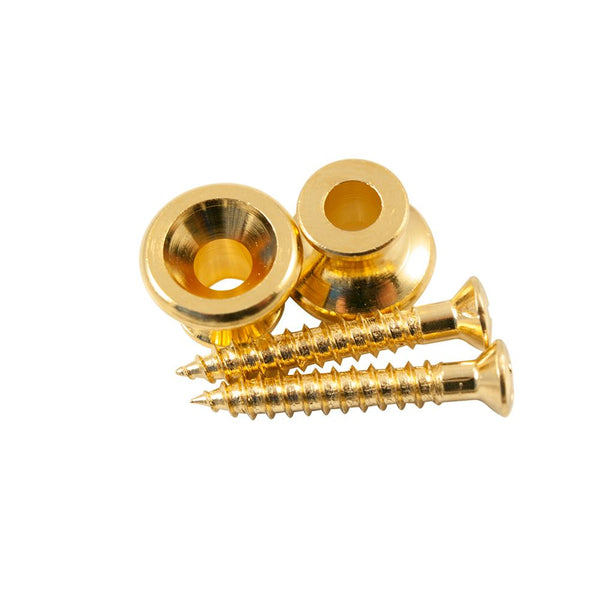 Gibson Strap Button by Kluson USA - Gold - Set of 2