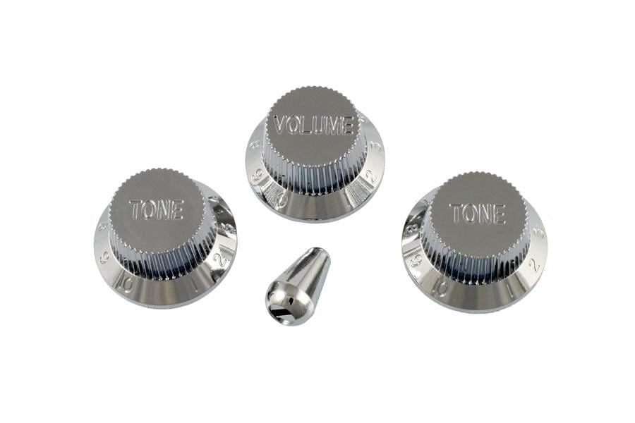 Stratocaster Knob Set with Tip