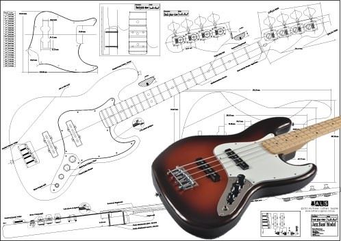 Fender Jazzbass Blueprint 4-string