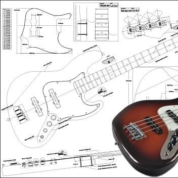 Fender Jazzbass Blueprint 4-string