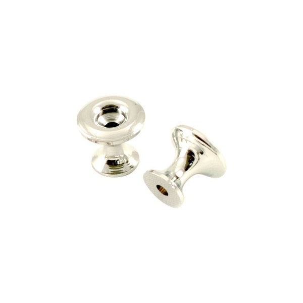 Kluson California Custom Strap Buttons - Chrome - Set of 2