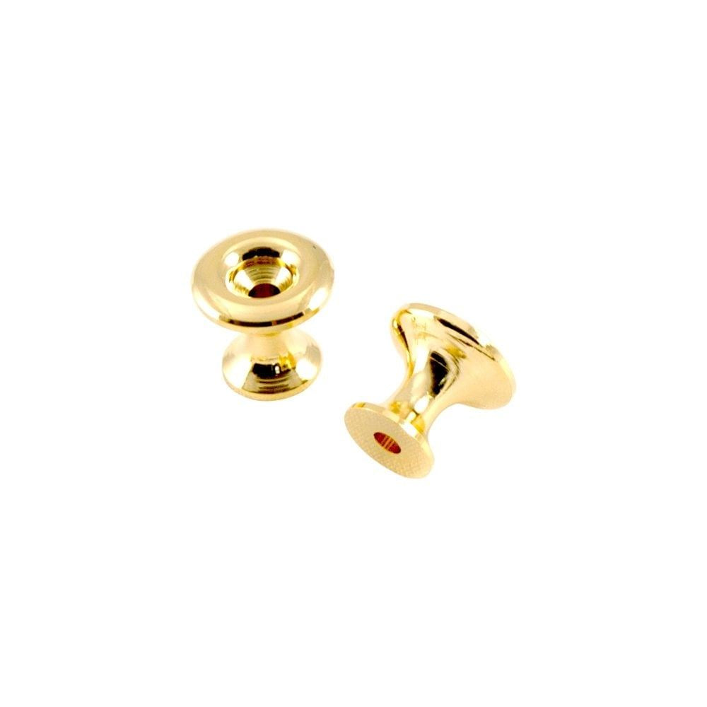 Kluson California Custom Strap Buttons - Gold - Set of 2