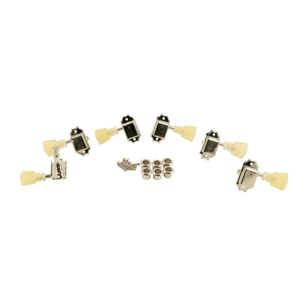 Kluson USA Tuners - Double Ring - Single Line Stamp - Tulip
