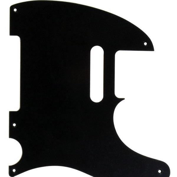 Telecaster Pickguard - Black - 5 screwholes