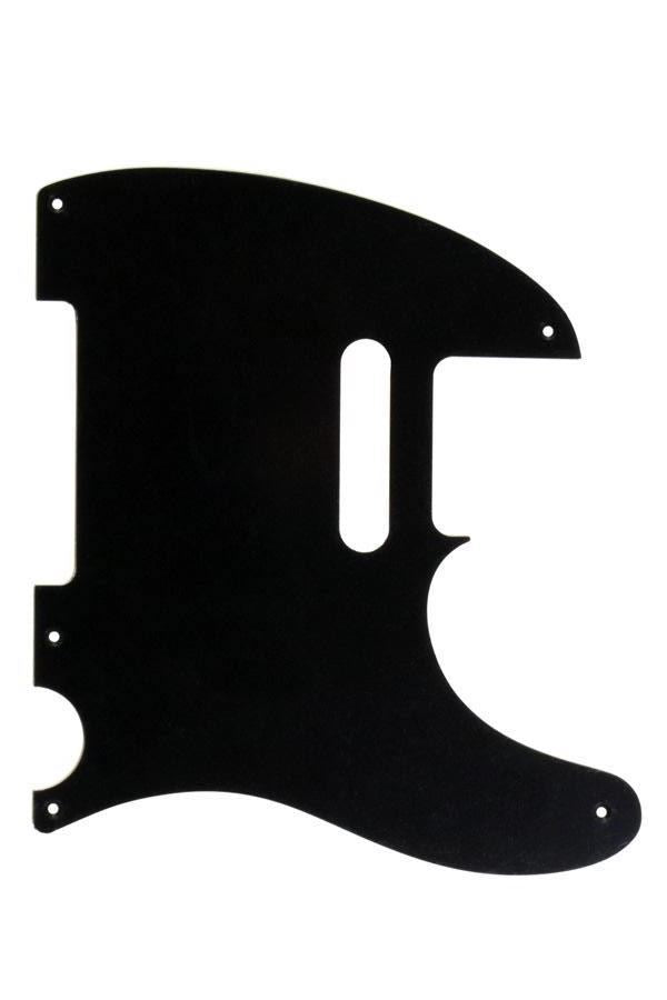 Telecaster Pickguard - Black - 5 screwholes