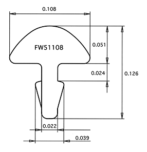 Jescar 51108 Fretwire - Nickel Silver - 61cm