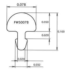 Jescar 50078 Fretwire - Nickel Silver - 61cm