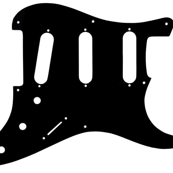 Stratocaster Pickguard SSS - Black