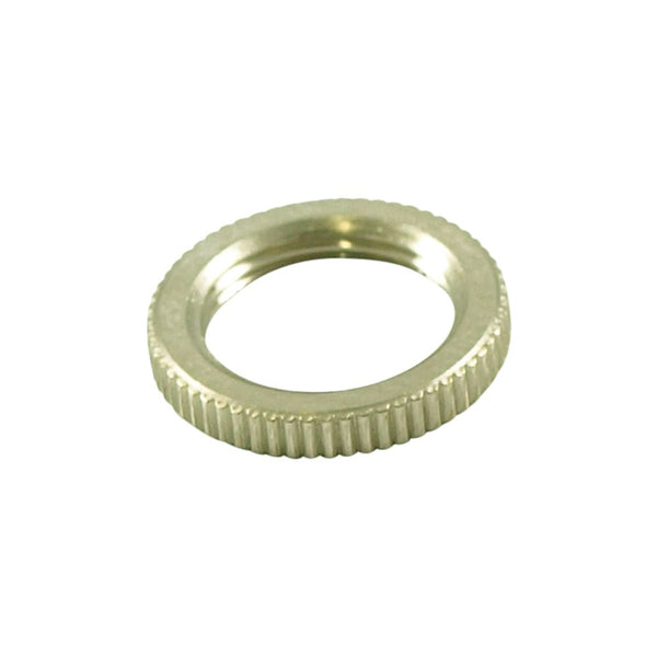 Switchcraft Knurled Nut For Toggle Switches - Nickel