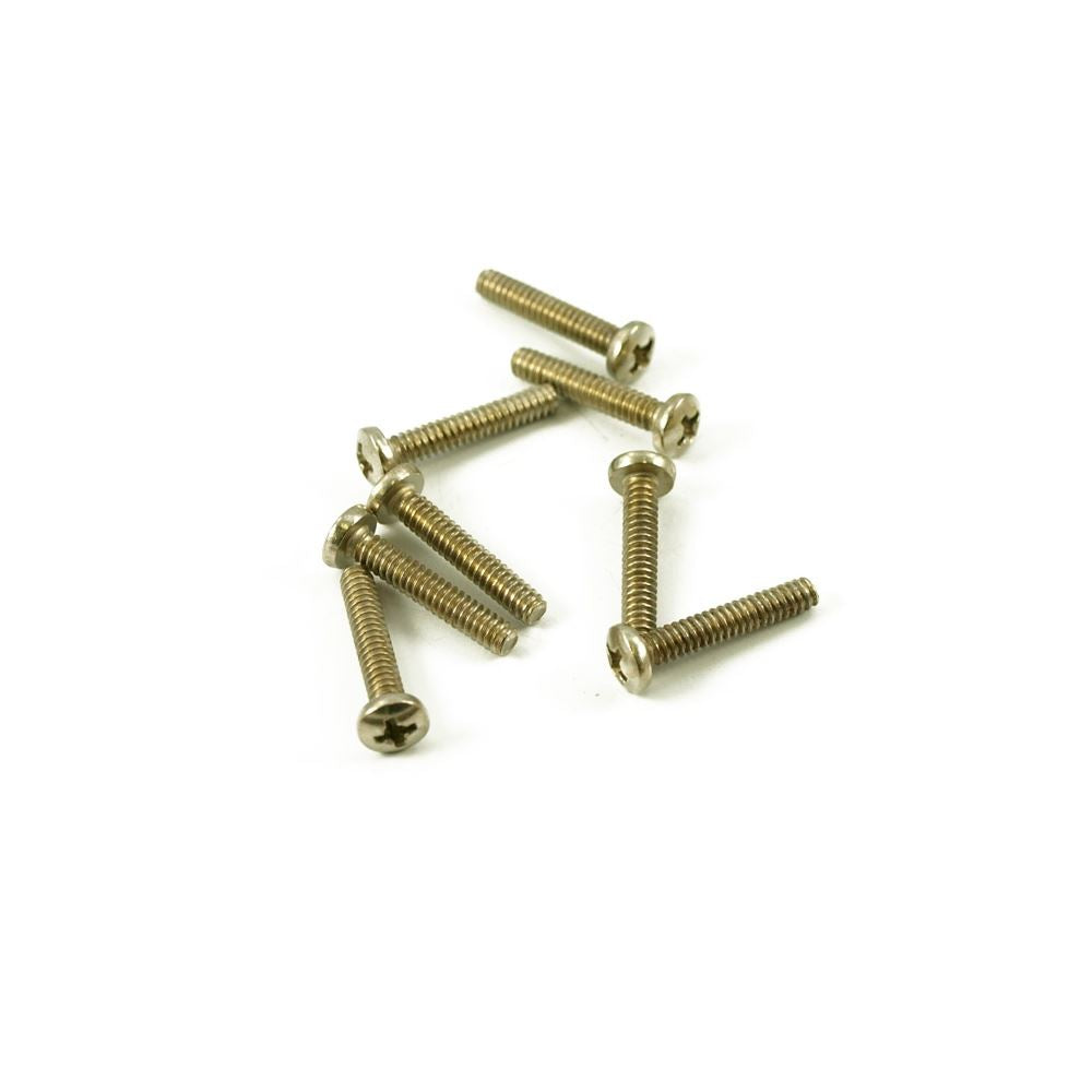 Single Coil Pickup Screw - Nickel - Bag of 8