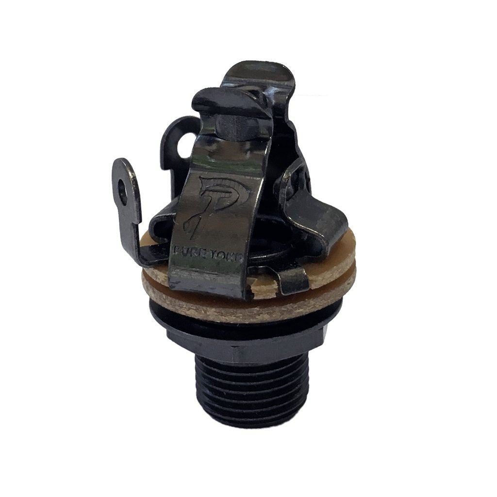 Pure Tone Multi Contact Output Jack - Mono - Black Nickel
