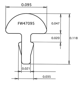 Jescar 47104 Fretwire - Stainless Steel - Set van 25