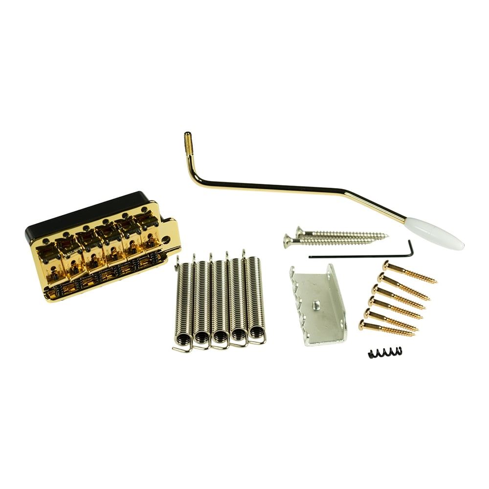 Kluson Vintage Tremolo - Steel Block - Gold