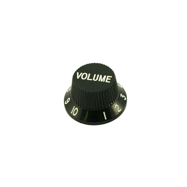 Stratocaster Knob Volume - Black - Inch