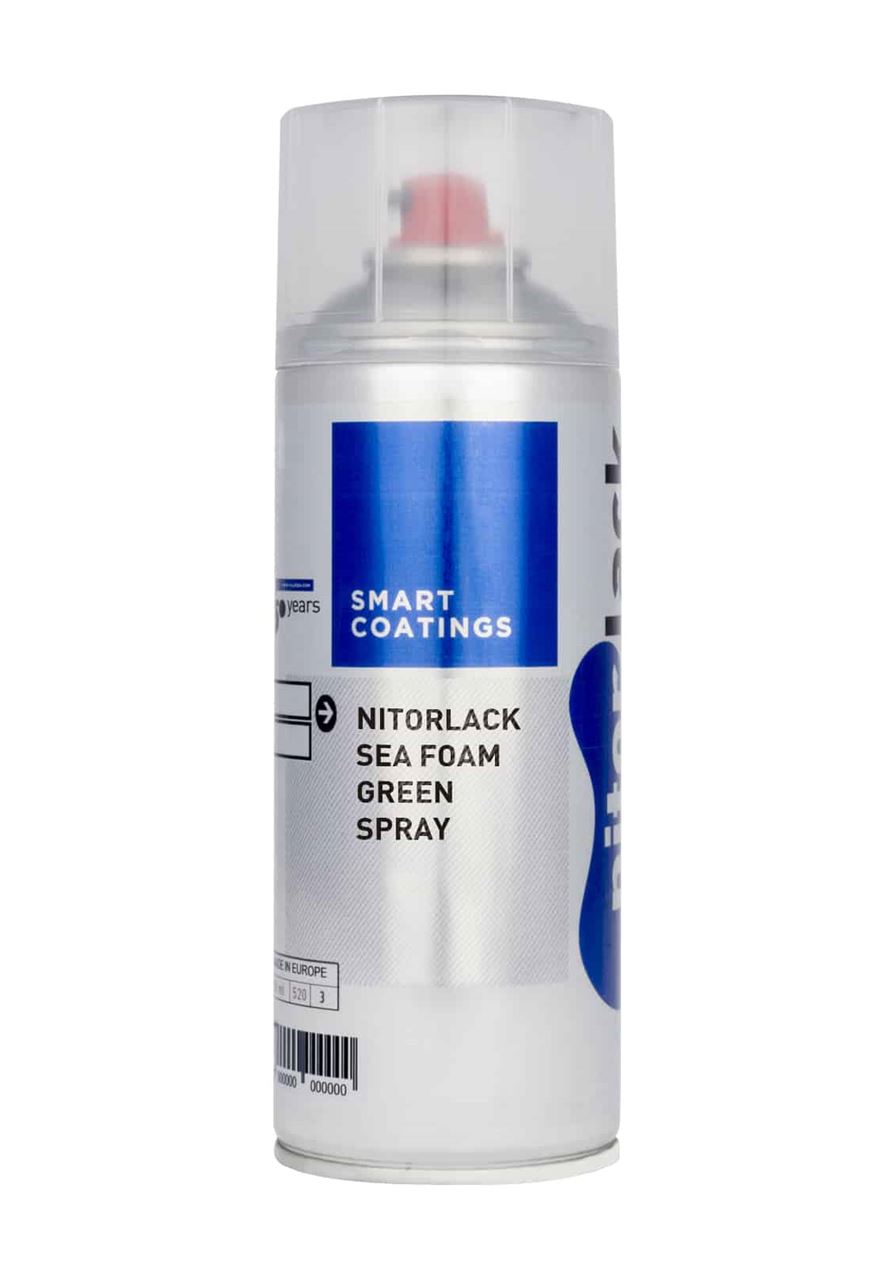 Nitrocellulose Lacquer Seafoam Green - 400ml Spray Can
