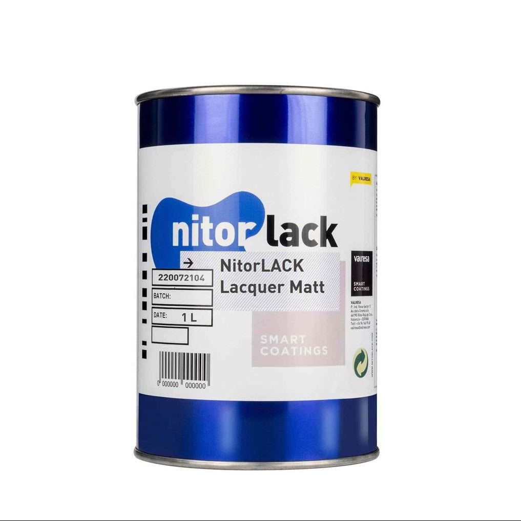 Nitrocellulose Lacquer Clear Matte - 1000ml Can