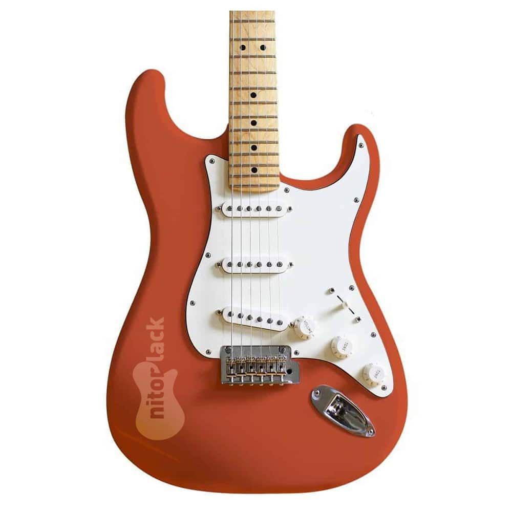 Nitrocellulose Lacquer Fiesta Red - 500ml Can