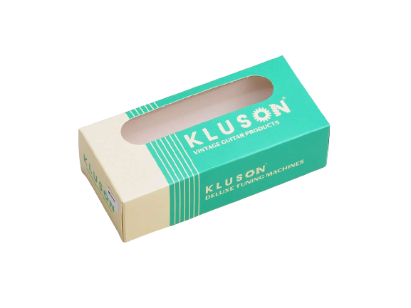 Kluson Kluson Roundbacks Oval - 6x1 - Nickel