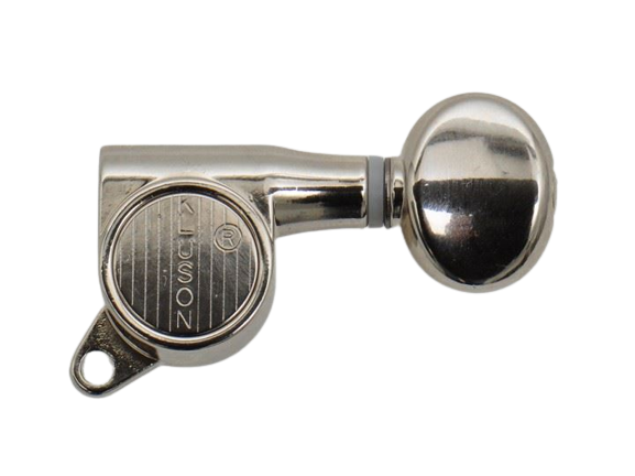 Kluson Kluson Roundbacks Oval - 6x1 - Nickel