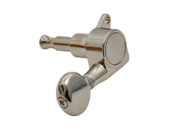Kluson Kluson Roundbacks Oval - 6x1 - Nickel